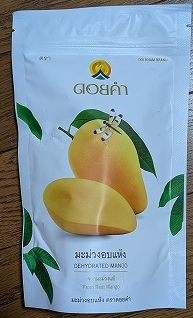 ドイカムのドライマンゴー<br />お土産用にも自宅用にも購入。<br />台湾で買ってきたドライマンゴーと食べ比べしてみました。<br />私は砂糖なしの台湾のものが好き、子どもは砂糖付きのドイカム支持でした。