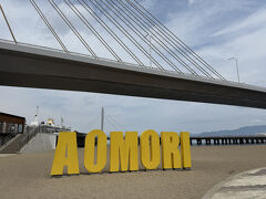 エーファクトリーの前は
青森駅前ビーチ

一応砂浜になっていました