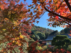 後ろから方丈を見る。
