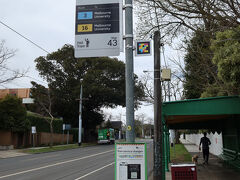 戻りはトラムです。
Mykiカードで乗り降りします。う～ん現地のそれなりな感じの人達は一切タッチしていないから無賃乗車？