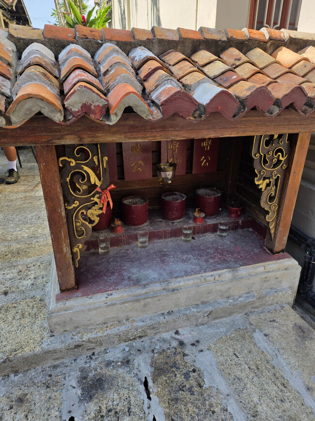 Lebuh Muntriの片隅にも