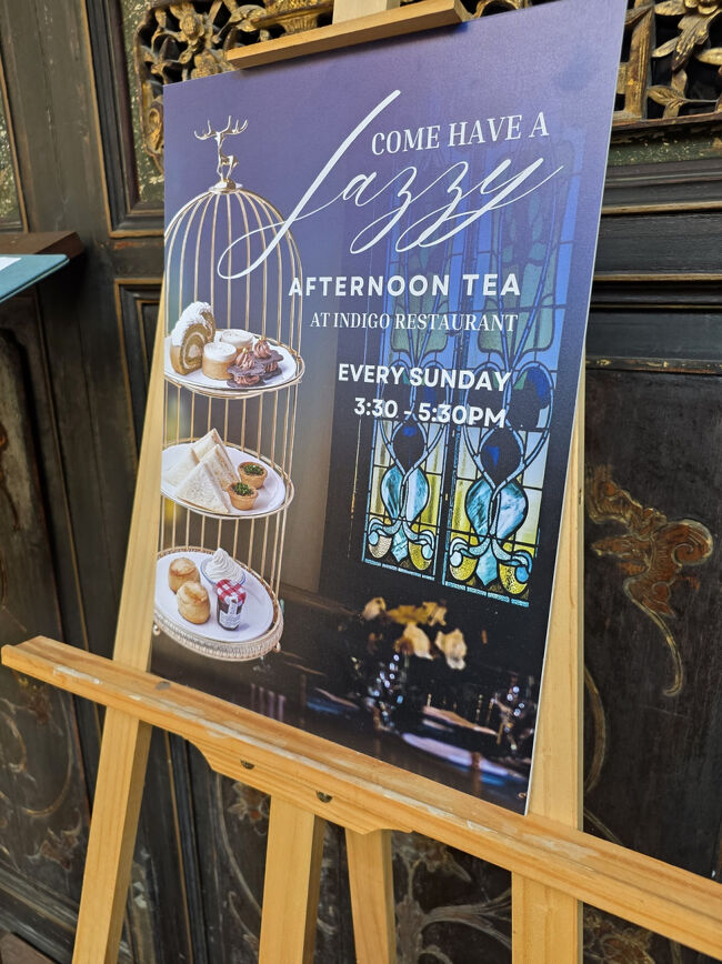 去年食べて美味しかったからアフタヌーンティーも今年も食べたいのだけど<br />ここだけの話、イースタン アンド オリエンタル ホテルのアフタヌーンティーよりもこちらの方が美味しいです。<br />私の主観ですが…