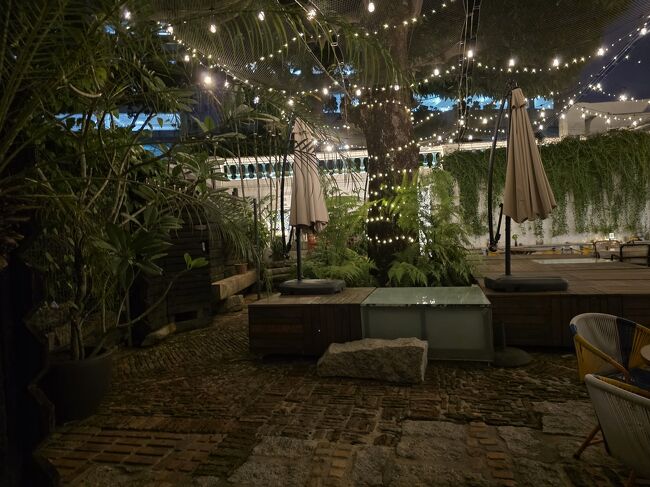 こちらはホテルのカフェマンガ<br />ライブミュージック水曜～土曜午後7時30分～午後11時に有りますと旅行計画した後、宿泊も近くなってから案内メール届き日曜日から3泊宿泊なので残念でした。