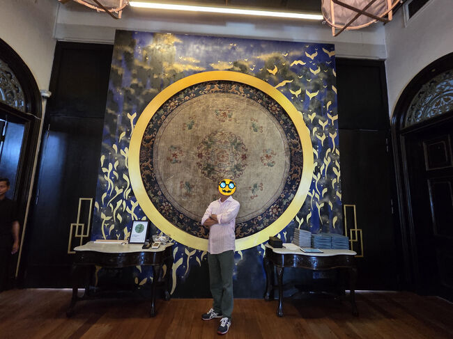 BARのVideo見て主人お気に入りの場所記念撮影