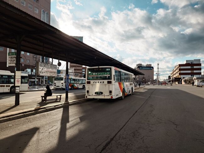 東京ではすでに引退したいすゞのキュービックバスも現役。