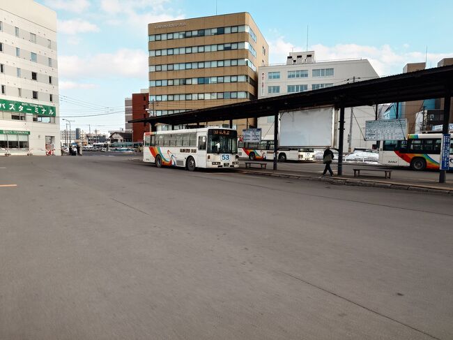 大きなターミナルですが、がらーんとしています。