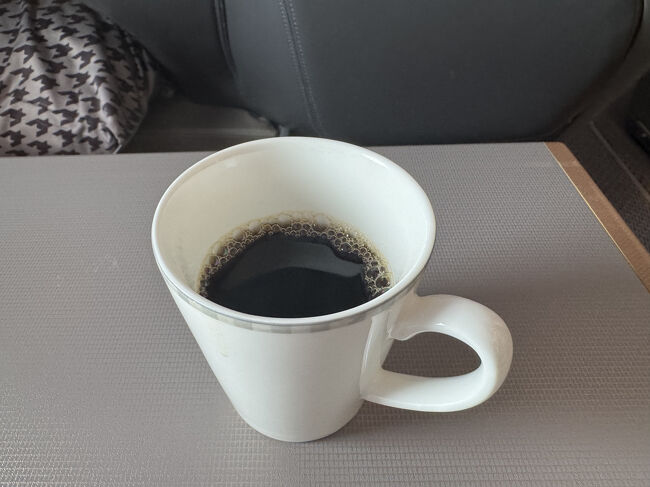 食後のコーヒー。<br />ご馳走様でした。