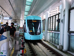 紅樹林駅でMRT淡水信義線に乗換、MRT中山站に向かいました。

予定より少し遅れたので、少し焦りぎみ。
ホテルでバックをピックアップしたら空港まではMRTエアポート線で向かいます。