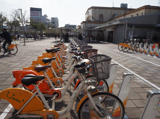 Youbikeステーションがあるので、<br />嘉義の散策をこれでちょっと時間短縮