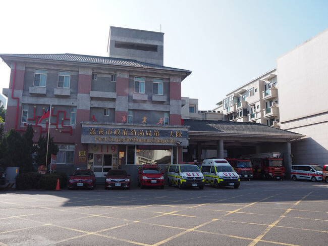 消防署の建物が素敵だったのでパチリ