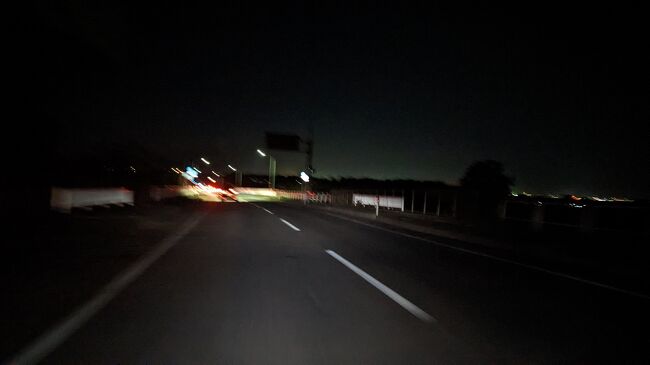 黒石市、田舎館村の平地を快走！<br />ようやく人里へ出て安心しました笑