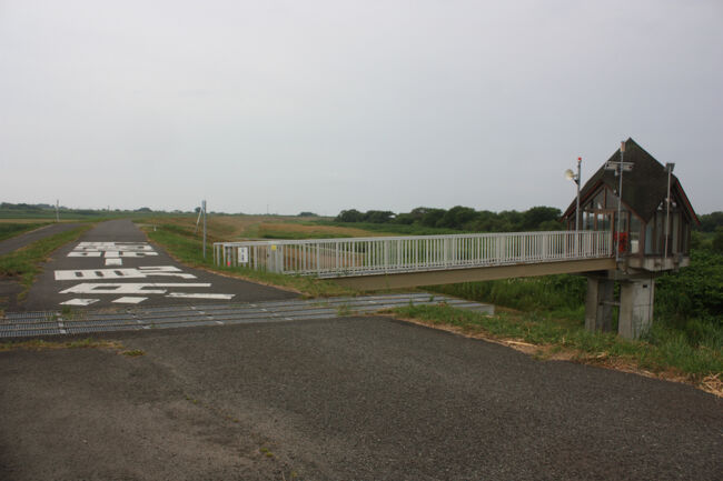 勇払郡むかわ町宮戸。<br />汐見一号樋門です。