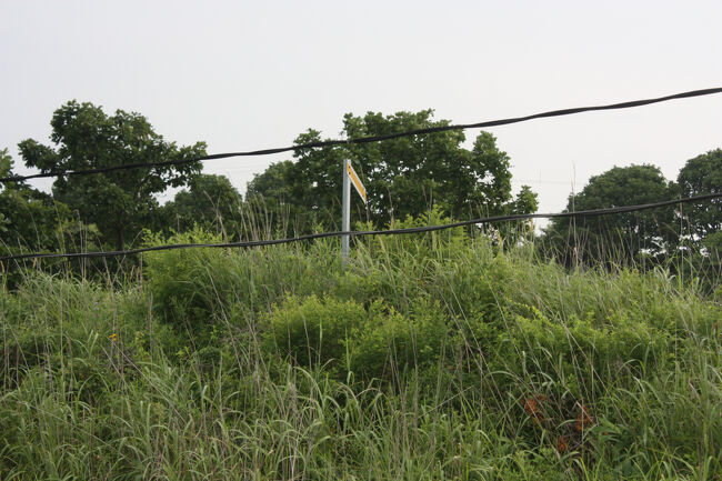 勇払郡むかわ町汐見。<br />違う標識を見つけました。