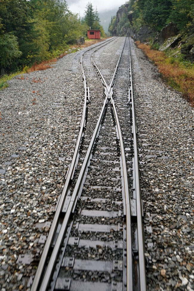 線路を見ていると確かに狭軌鉄道だということを感じます。以前はよく見ていた「世界の車窓から」を最近見ていないことに気が付きました。