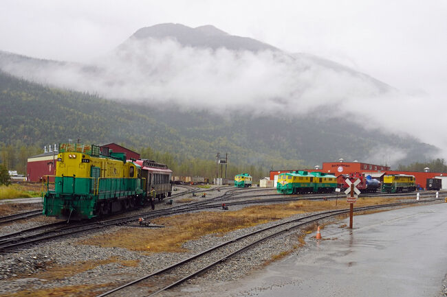 列車の中でアメリカ側のパスポートチェックがありました。