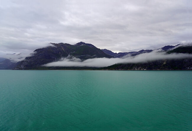 気のせいか水の色は少し白濁した緑色と、今までと違った色に見えました。