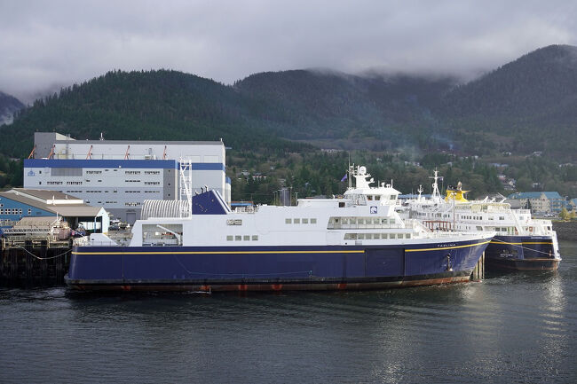 「ケチカン」からは「ジュノー」を始め、アラスカ各地をフェリーで結ばれているようです。