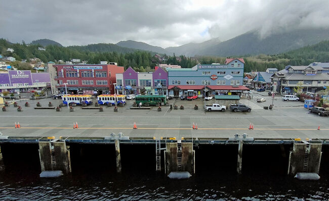 どうしても着岸シーンは見逃せません。