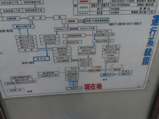 仙台大観音を目指します。