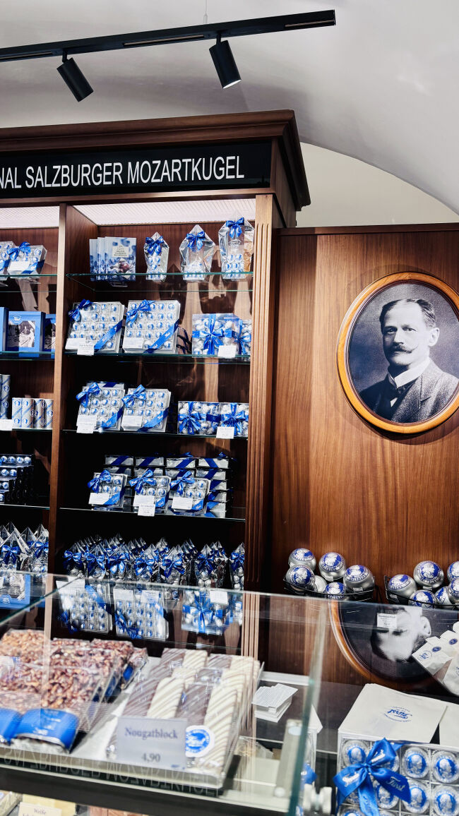 フュルスト。<br />モーツァルトクーゲル（モーツァルト玉）で有名。