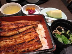 19:12　浜名湖畔『うなぎ割烹康川』で、うな重の夕食。

20:17　『ホテルルートイン浜松西インター』にチェックイン。