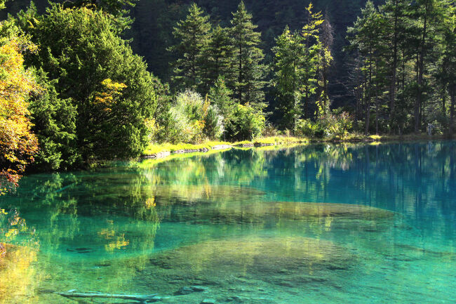 ★秋の九寨溝絶景紀行（６）～【樹正溝】→樹正群海：火花海