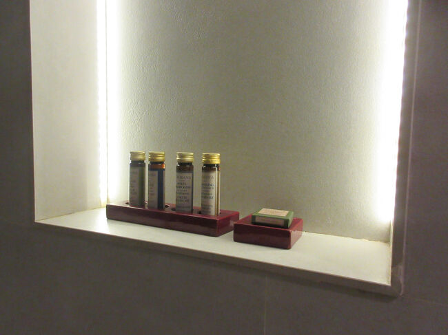 こちらも。本当にスタイリッシュなホテルでした。