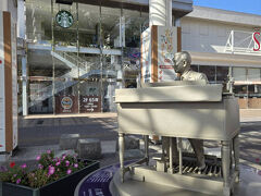 打ち合わせ終了後に福島駅に来ました

福島駅東口には福島の大スターでNHK連続テレビ小説『エール』の主人公になった古関裕而氏です、初めての福島市の名誉市民でもあります