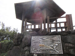 【6日目その2】11月4日（火）
11:37　叶崎（かなえざき）展望台（高知県土佐清水市叶崎）曇・19℃
切り立った断崖の上にある展望台です。