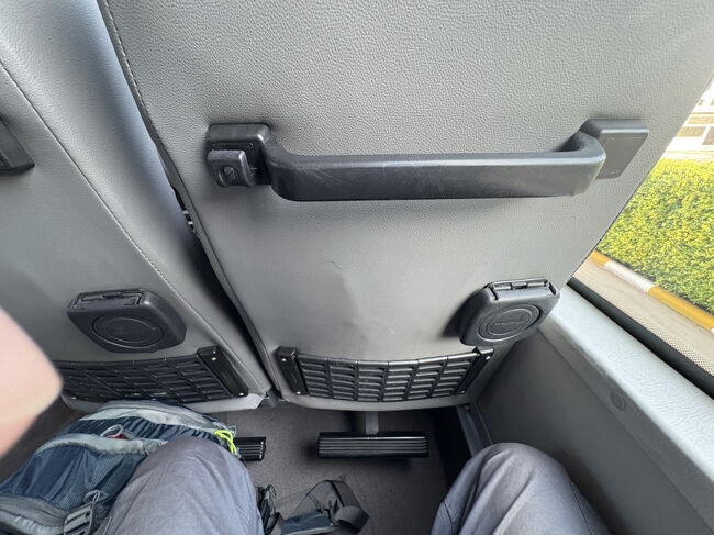 足元も余裕あり