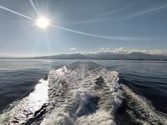 相模湾を航行中☆
天気がいいです。