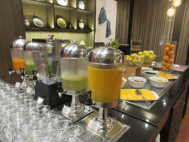 朝食もすばらしい。