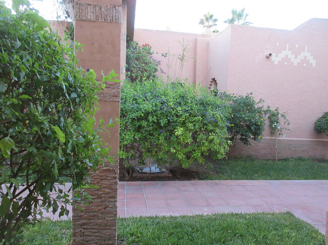 泊まったお部屋の外。