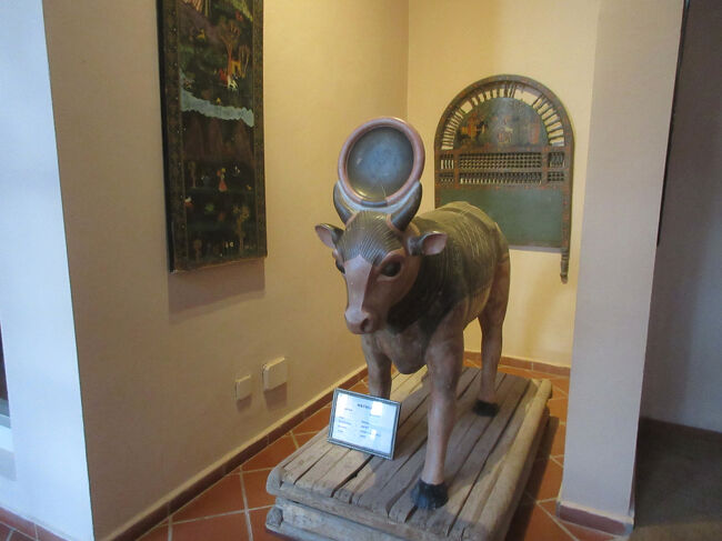 映画の撮影で実際に使用したセットが置かれています。