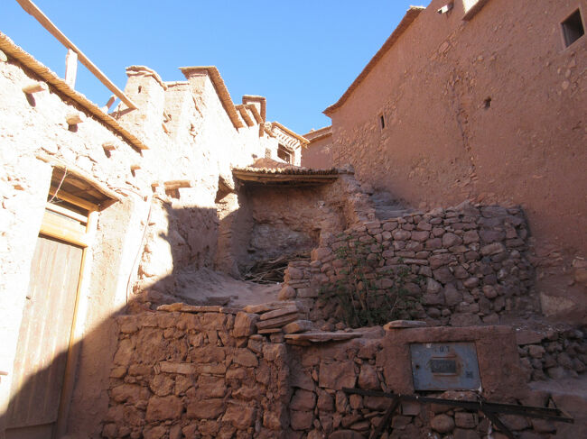 日干しレンガです。