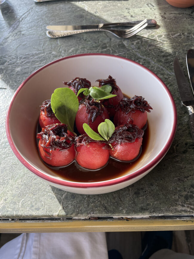 このトマト、なかなかイケました<br />(ランチ主菜は撮影忘れ…)<br />