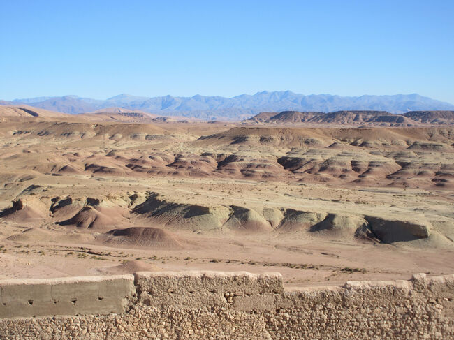 アイトベン・ハッドゥーです。てっぺんからの眺め。