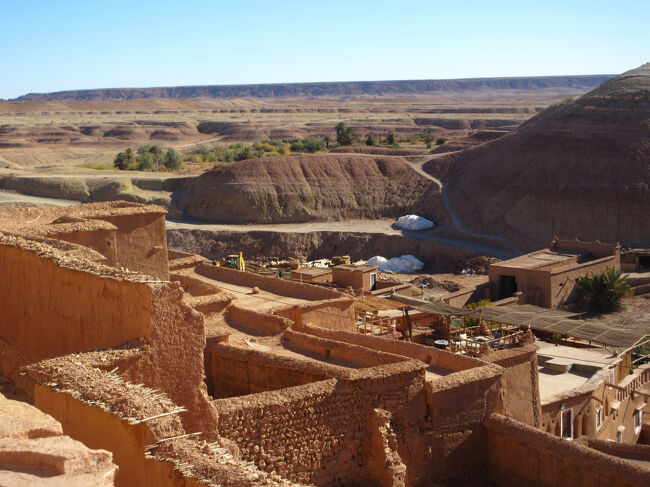 途中、この地にずっと住んでいる民間の方のお宅を訪問しました。ここもそのお宅からの眺めです。