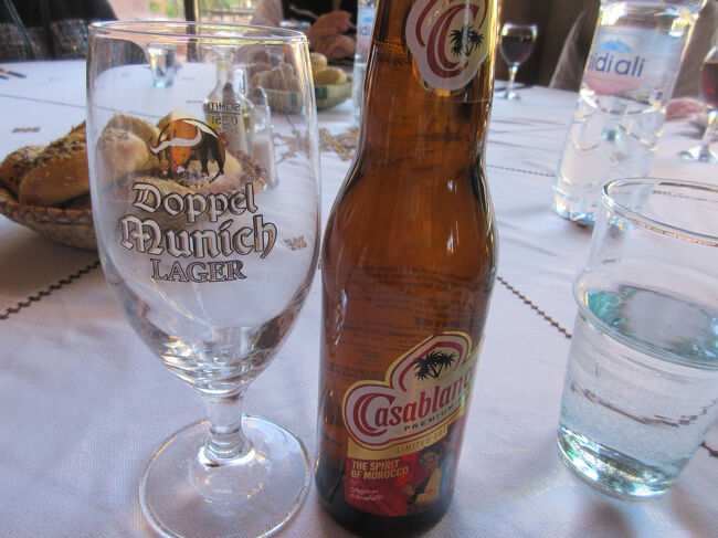 こちらはもうおなじみになった、カサブランカビール。