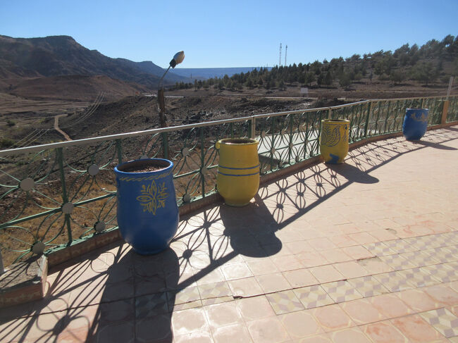 このツボの中にアルガンの実がつまっています。