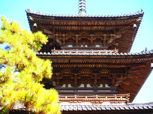 旧燈明寺三重塔<br /><br />これは京都から。