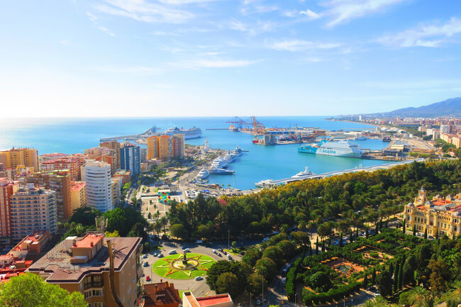 途中で展望エリアあり、そこからの景色は最高です！めっちゃ綺麗！