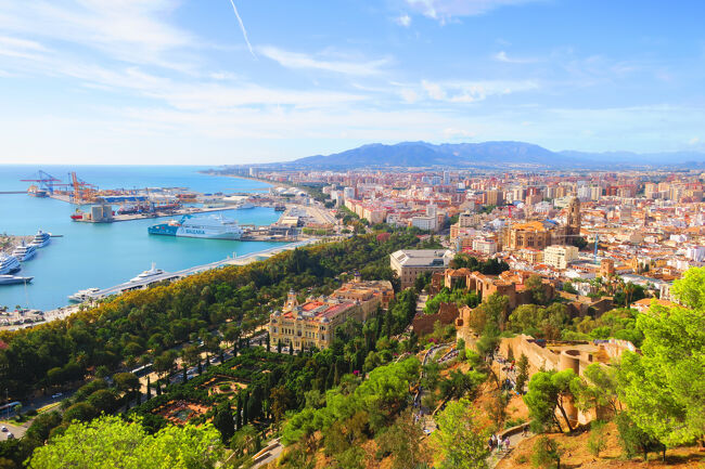 同じような景色ですが… 「ヒブラルファロ城」は更に高い所にあるので、また違った感じです。