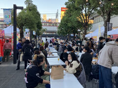 そして川崎の駅前で開催していたおでんのイベントにも行く