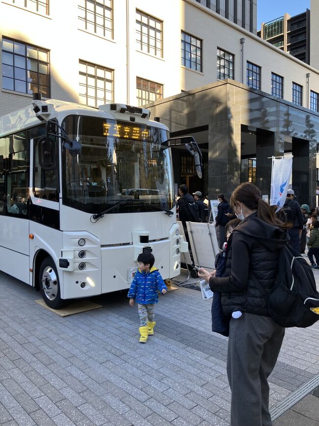 川崎市役所前で開催されていたバスのイベントに行ってみる