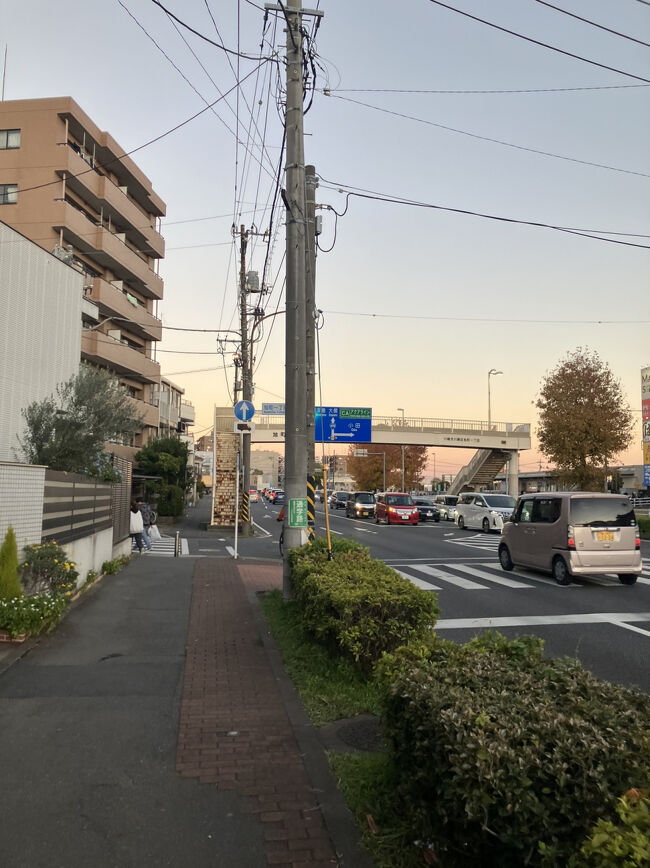 15分くらい歩いて