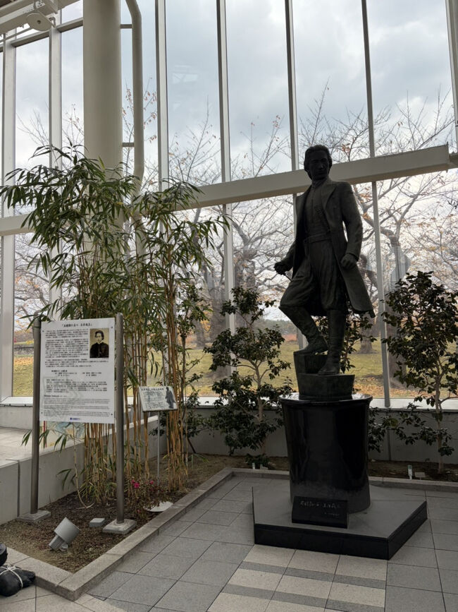 五稜郭タワーの土方さんがかっこいい。