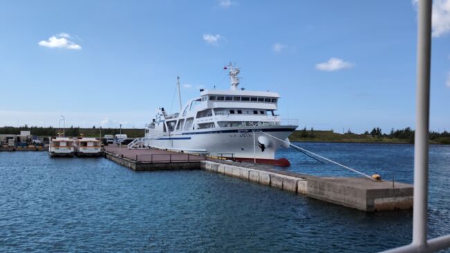 中でもひときわ大きかったのが、与那国島航路の「フェリーよなくに」！