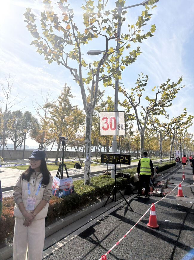 30kmまで来ました！