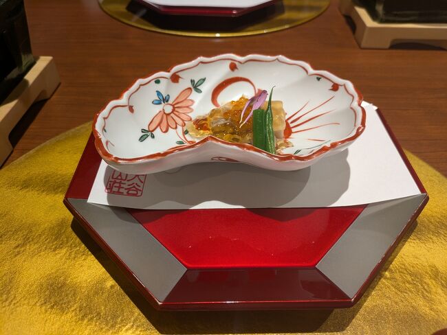 先付けの胡麻豆腐